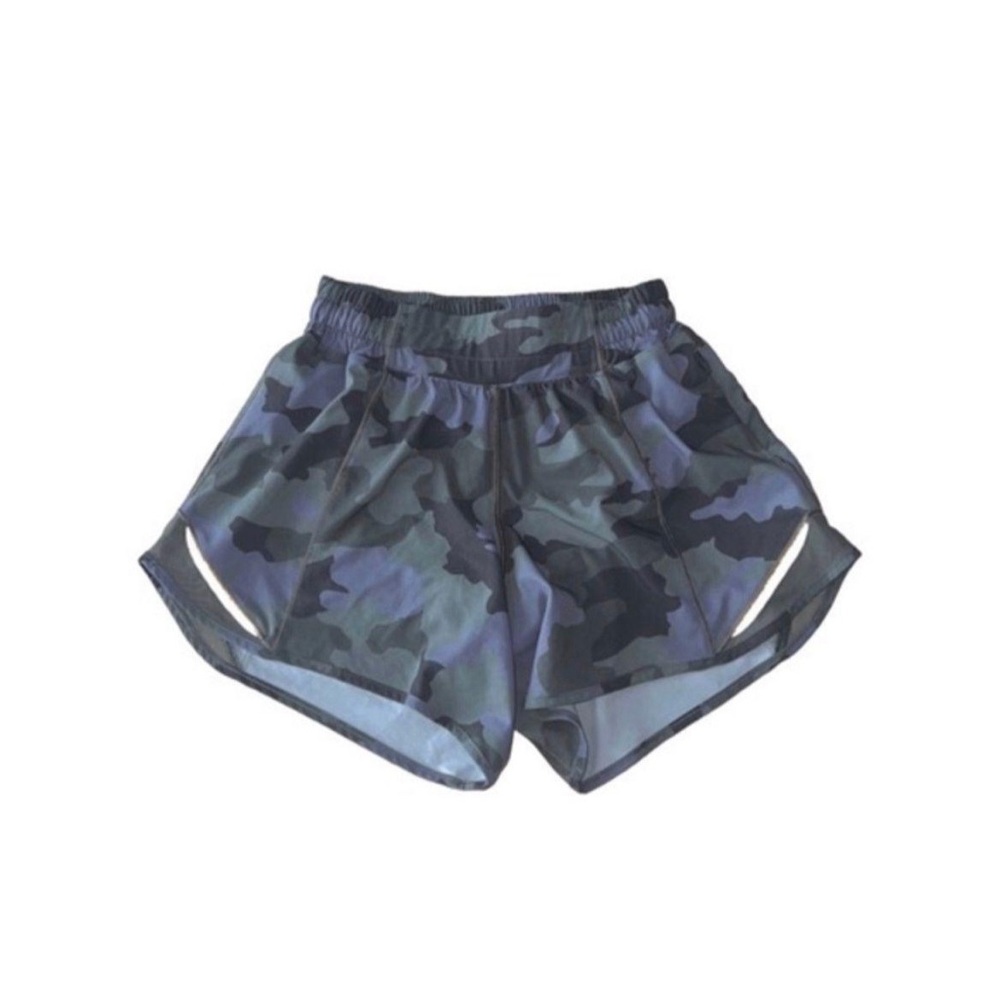 Lululemon Camo Hotty Hot Shorts